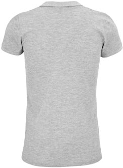 Sols Dames/Dames Planet Marl Pique Organisch Poloshirt (Grijs) - maat 3XL