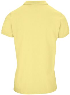 Sols Dames/Dames Planet Piqué Biologisch Poloshirt (Lichtgeel) - maat EU 38 - 40 / UK 10-12