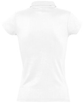 Sols Dames/dames Prescott Poloshirt met korte mouwen Jersey Polo (Wit) - XL