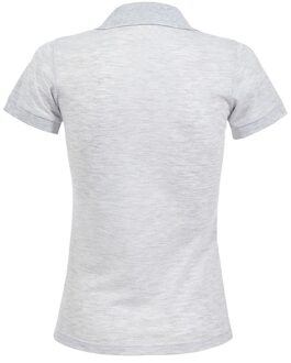 Sols Dames/dames Prime Pique Polo Shirt (As) - maat S Grijs