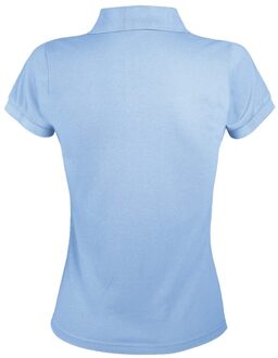 Sols Dames/dames Prime Pique Polo Shirt (Hemelsblauw) - maat M