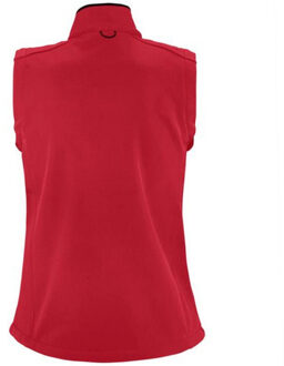 Sols Dames/dames Rallye Soft Shell Bodywarmer Jacket (Rood) - M