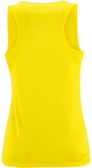 Sols Dames/dames Sportieve Performance Sleeveless Tank Top (Neon geel)