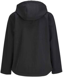 Sols Dames Race Capuchon Soft Shell Jas (Zwart) - XL
