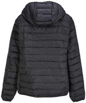 Sols Dames Stream Gewatteerde Hoodie Jas (Zwart) - 2XL