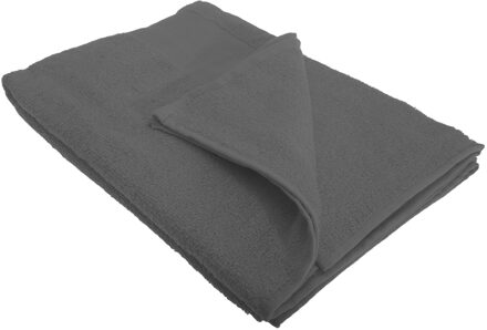 Sols Eiland 70 Badhanddoek (70 X 140cm) (Donkergrijs) - maat