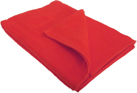 Sols Eiland 70 Badhanddoek (70 X 140cm) (Rood) - maat