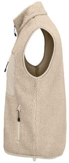 Sols Fury Sherpa Body Warmer voor volwassenen (Schaar beige/beige) - maat XL