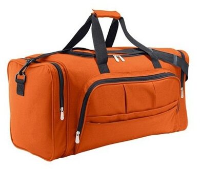 Sols Grote reistas oranje 62 cm Zwart