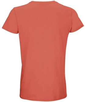 Sols Heren Crusader Organisch T-shirt (Pop Oranje) - XS