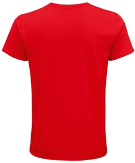 Sols Heren Crusader Organisch T-shirt (Rood) - maat