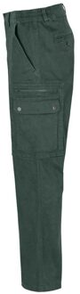 Sols Heren Docker Stretch Cargo Broek (Bosgroen) - 34W/32L