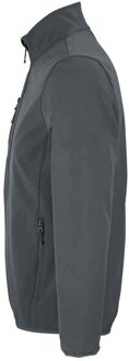 Sols Heren Falcon Gerecycleerd Soft Shell Jasje (Houtskool) - 2XL