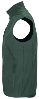 Sols Heren Falcon Softshell gerecyclede bodywarmer (Bosgroen) - L