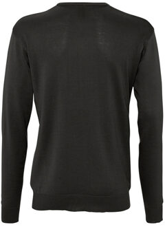 Sols Heren Galaxy V Hals Trui (Zwart) - maat 2XL
