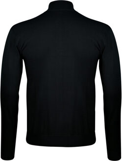 Sols Heren Gordon Full Zip Cardigan (Zwart) - maat XL
