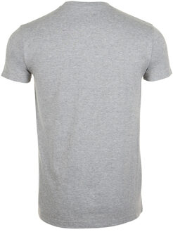 Sols Heren Imperial Slim Fit T-Shirt met korte mouwen (Grijze Mergel) - maat XL Grijs