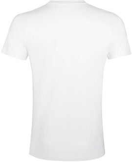 Sols Heren Imperial Slim Fit T-Shirt met korte mouwen (Wit) - L