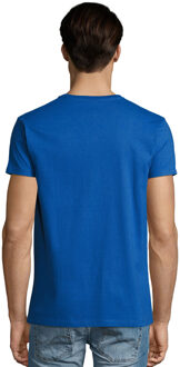 Sols Heren Imperial V Hals T-shirt (Koningsblauw) - maat XL