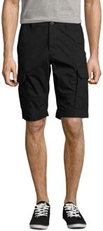 Sols Heren Jackson Bermuda Shorts (Zwart) - maat