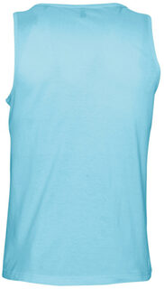 Sols Heren Justin Mouwloze Tank / Vest Top (Blauw Atol) - 2XL