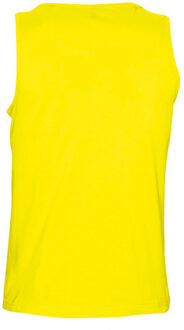 Sols Heren Justin Mouwloze Tank / Vest Top (Citroen) Geel - 2XL