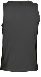 Sols Heren Justin Mouwloze Tank / Vest Top (Diep zwart) - XL