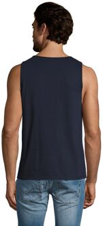 Sols Heren Justin Mouwloze Tank / Vest Top (Franse marine) Navy - 5XL