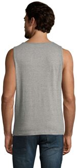 Sols Heren Justin Mouwloze Tank / Vest Top (Grijze Mergel) Grijs - 5XL