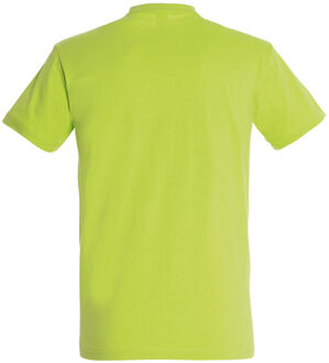 Sols Heren Keizerlijke Zwaargewicht T-Shirt met korte mouwen (Appelgroen) - maat