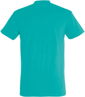 Sols Heren Keizerlijke Zwaargewicht T-Shirt met korte mouwen (Caribisch Blauw) - 2XL