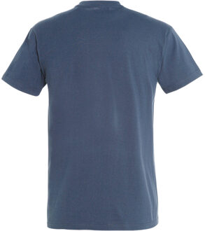 Sols Heren Keizerlijke Zwaargewicht T-Shirt met korte mouwen (Denim) Blauw - 4XL