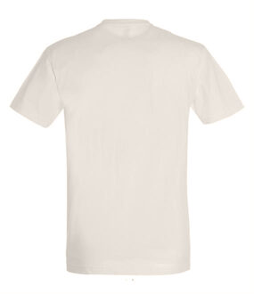 Sols Heren Keizerlijke Zwaargewicht T-Shirt met korte mouwen (Gebroken wit) - maat 2XL