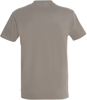 Sols Heren Keizerlijke Zwaargewicht T-Shirt met korte mouwen (Lichtgrijs) - S