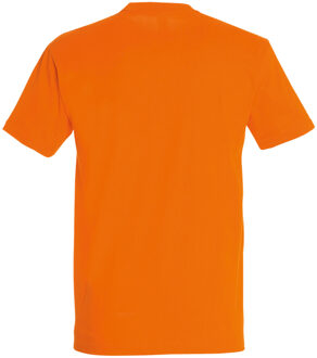 Sols Heren Keizerlijke Zwaargewicht T-Shirt met korte mouwen (Oranje) - S
