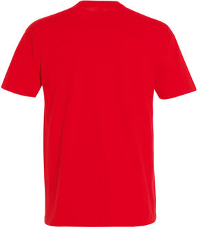 Sols Heren Keizerlijke Zwaargewicht T-Shirt met korte mouwen (Rood) - maat 5XL