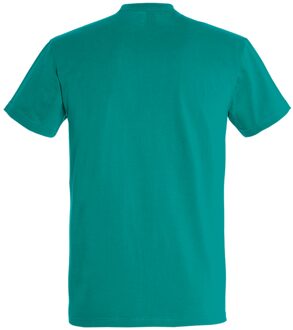 Sols Heren Keizerlijke Zwaargewicht T-Shirt met korte mouwen (Smaragd)