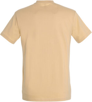 Sols Heren Keizerlijke Zwaargewicht T-Shirt met korte mouwen (Zand) - maat 3XL