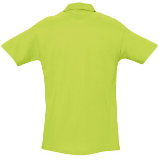 Sols Heren Lente II Korte Mouw Zwaarlijvig Poloshirt (Appelgroen) - maat XL Veelkleurig