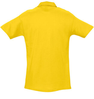 Sols Heren Lente II Korte Mouw Zwaarlijvig Poloshirt (Goud) - maat S