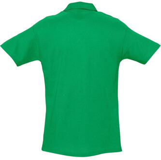 Sols Heren Lente II Korte Mouw Zwaarlijvig Poloshirt (Kelly Groen) - 2XL