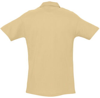 Sols Heren Lente II Korte Mouw Zwaarlijvig Poloshirt (Zand)