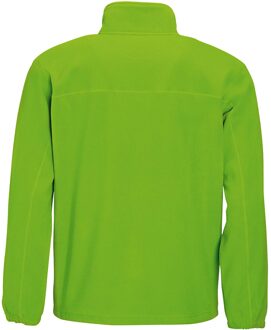 Sols Heren North Full Zip Outdoor Fleece Jacket (Kalk) - maat 3XL Groen