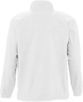 Sols Heren North Full Zip Outdoor Fleece Jacket (Wit) - 3XL