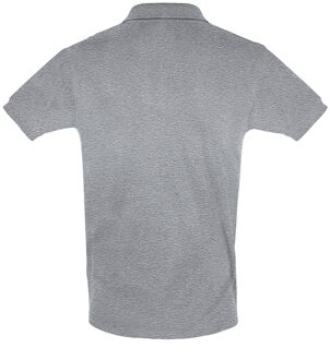 Sols Heren Perfect Pique Korte Mouw Poloshirt (Grijze Mergel) Grijs - XL