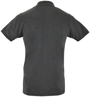 Sols Heren Perfect Pique Korte Mouw Poloshirt (Houtskool mergel) - XL