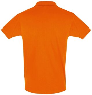 Sols Heren Perfect Pique Korte Mouw Poloshirt (Oranje) - L