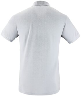 Sols Heren Perfect Pique Korte Mouw Poloshirt (Puur Grijs) - L