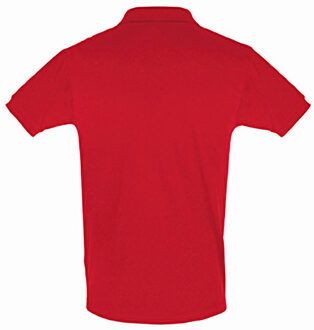 Sols Heren Perfect Pique Korte Mouw Poloshirt (Rood) - 2XL