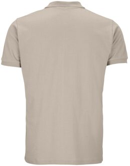 Sols Heren Planet Piqué Biologisch Poloshirt (Touw) Beige - XL
